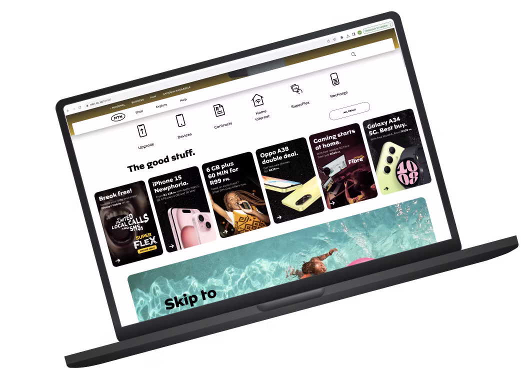 MTN deal tiles