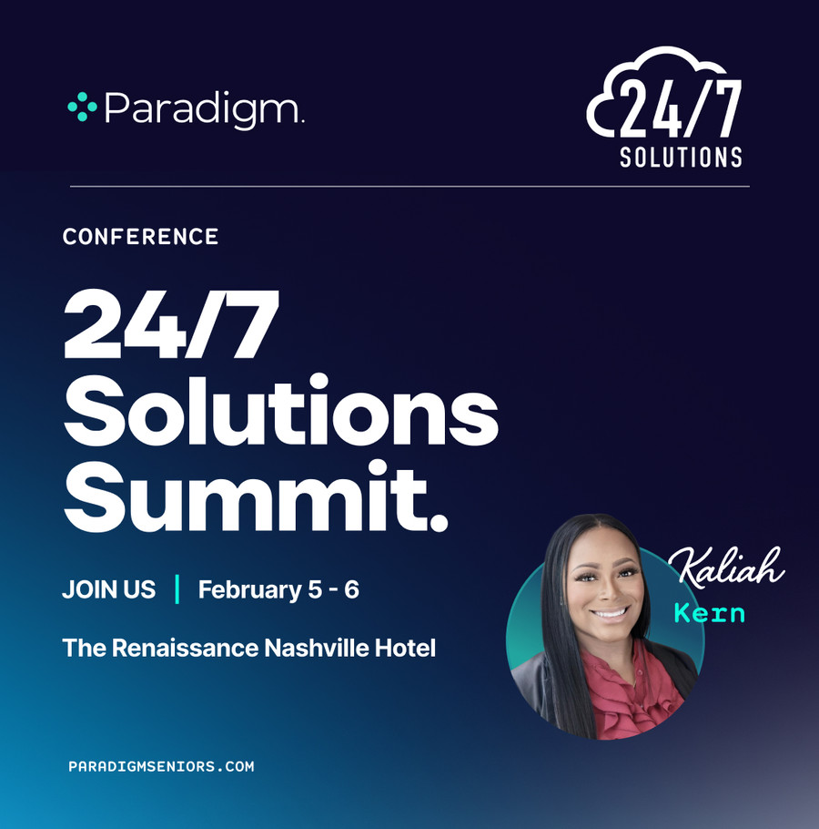 Paradigm social graphic, solution summit