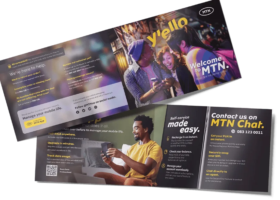 MTN print brochure